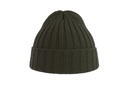 Czapka prążkowana z recyklingu - Olive