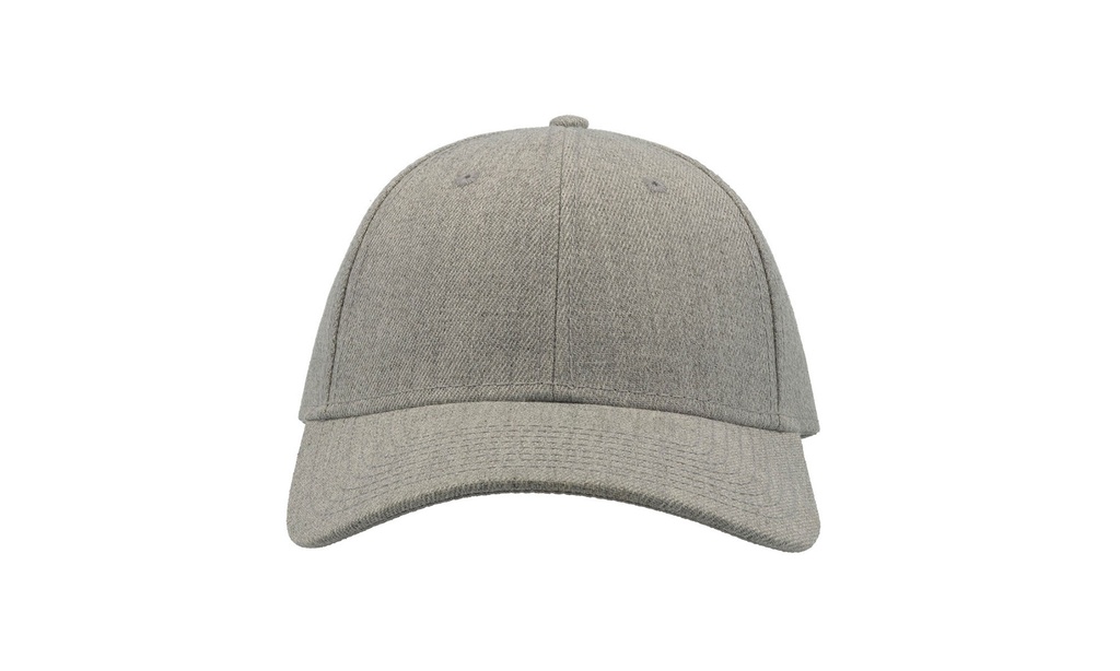 Czapka snapback 6-panelowa - Grey Melange