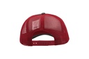 Czapka snapback z siateczką - Dark Grey & Red