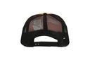 Czapka snapback z siateczką - Orange & Black