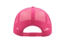 Czapka snapback z siateczką - White & Fuchsia Fluo