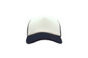 Czapka snapback z siateczką - White & Navy