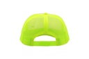 Czapka snapback z siateczką - White & Yellow Fluo