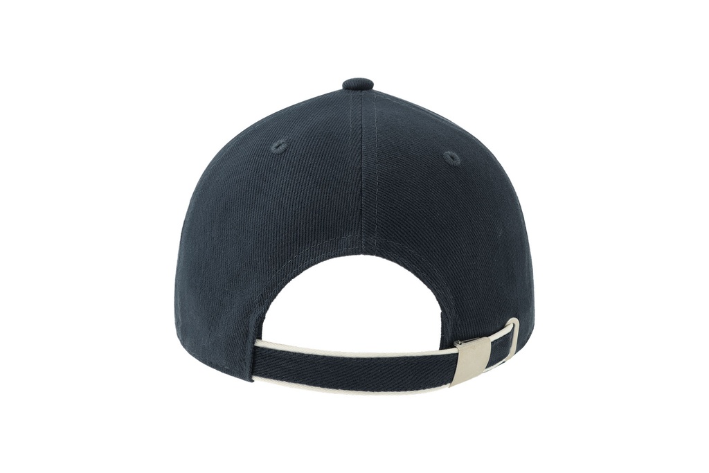 Czapka z daszkiem z lamówką - Navy