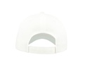 Czapka z daszkiem 6-panelowa, rzep - White