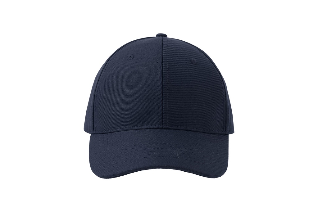 Czapka bejsbolowa 6-panelowa z recyklingu - Navy