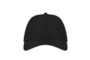 Czapka z daszkiem z recyklingu (6-panelowa) - Black