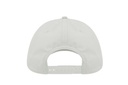 Czapka z daszkiem z recyklingu (6-panelowa) - White