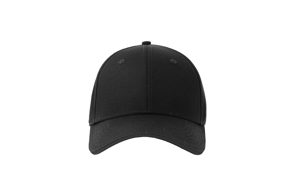 Czapka z daszkiem 6-panelowa z klamrą - Black