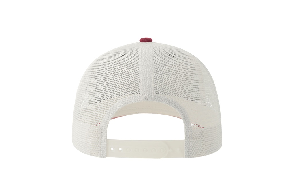 Czapka z daszkiem 6-panelowa z siateczką - Navy & Cardinal Red