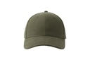 Czapka z daszkiem z bawełny organicznej - Olive