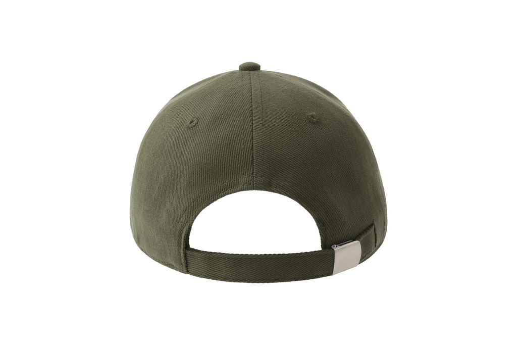 Czapka z daszkiem z bawełny organicznej - Olive