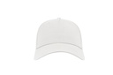 Czapka z daszkiem z bawełny organicznej - White