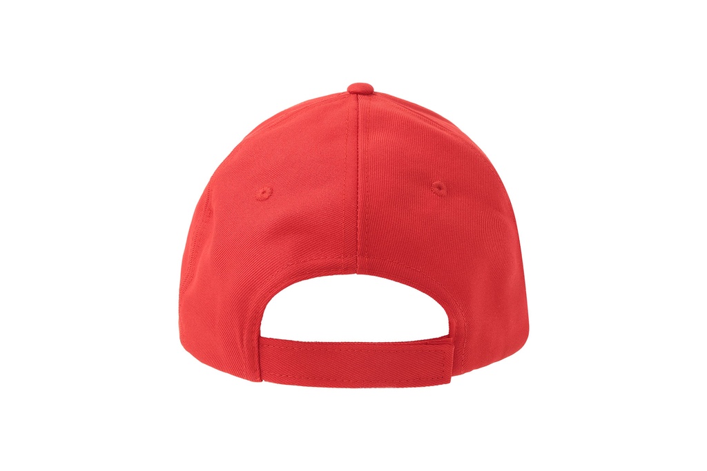 Czapka bejsbolowa 6-panelowa z recyklingu - Red