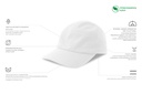Czapka z daszkiem z recyklingu - White