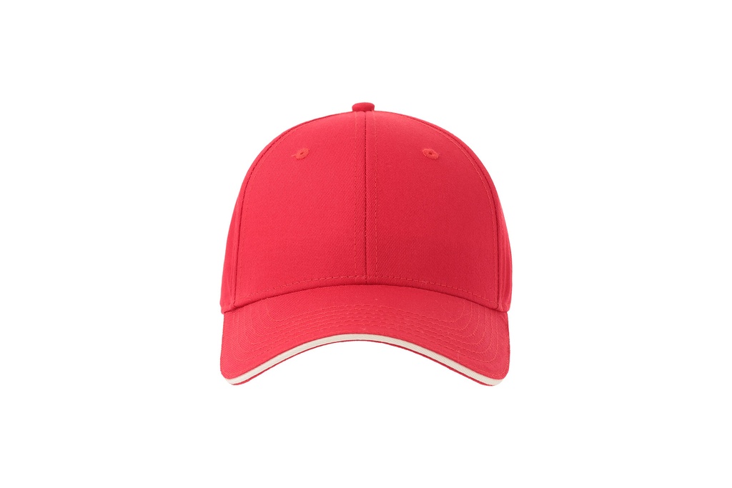 Czapka z daszkiem z recyklingu - Red