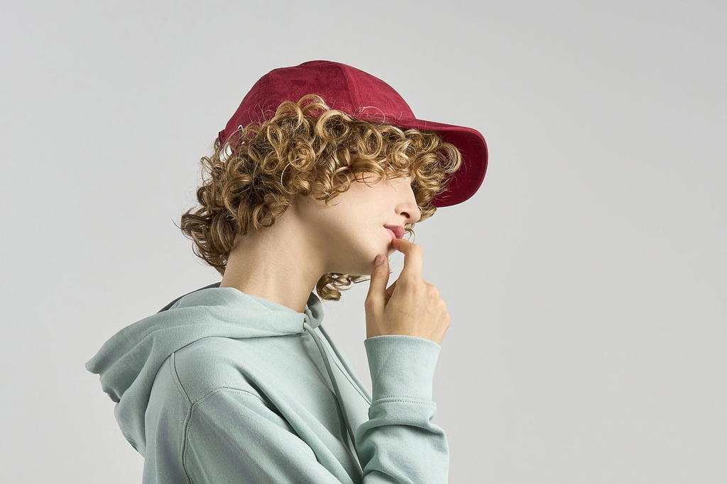 Czapka z daszkiem z recyklingu - Burgundy