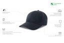 Czapka z daszkiem z recyklingu - Navy