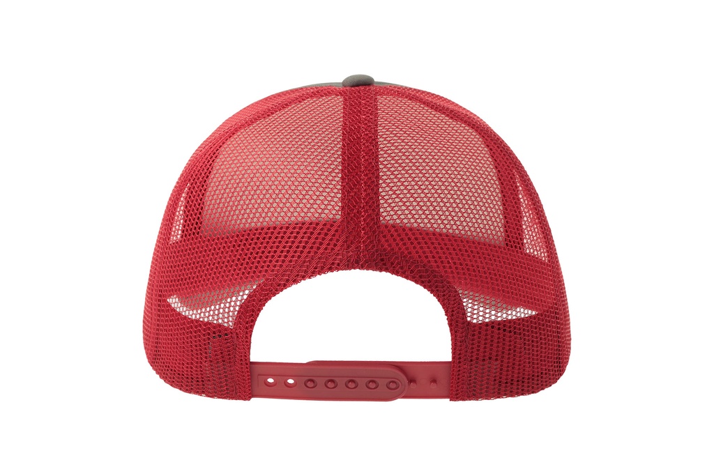 Czapka z daszkiem z recyklingu - Dark Grey & Burgundy