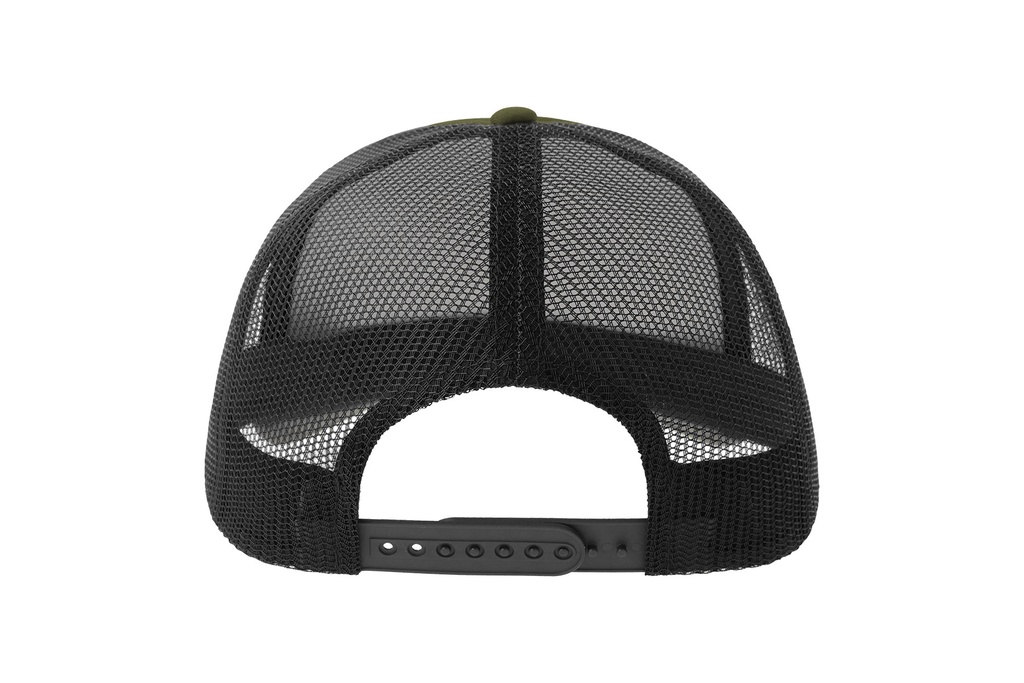 Czapka z daszkiem z recyklingu - Olive & Black