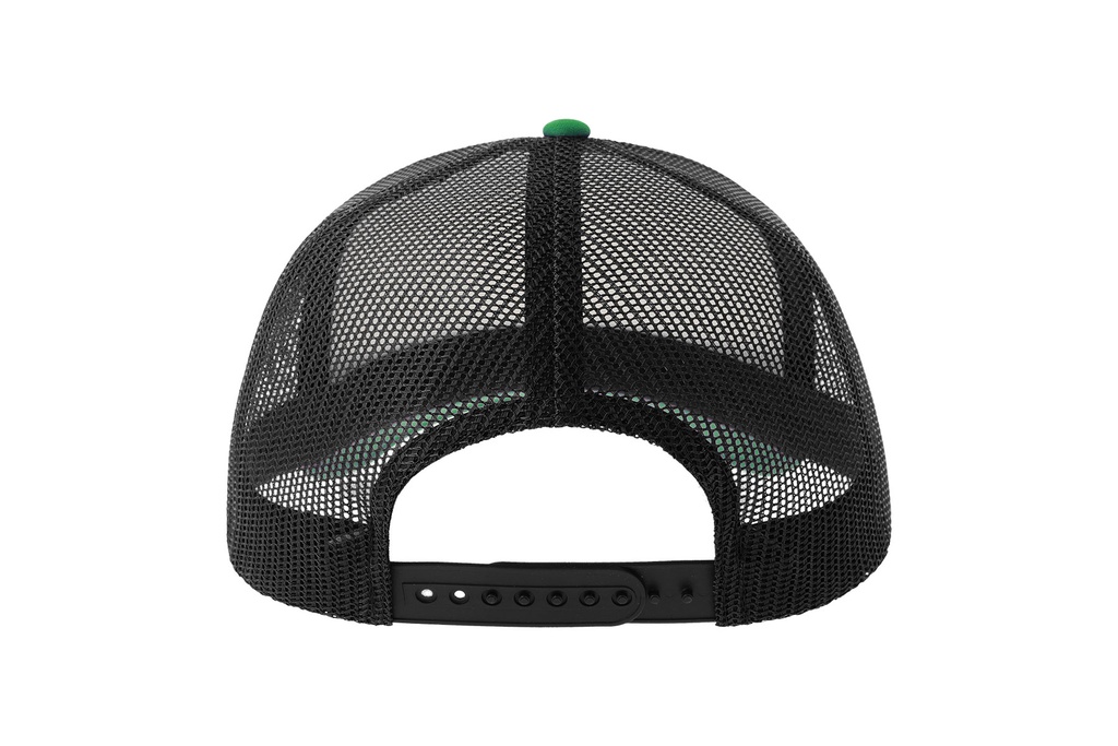 Czapka z daszkiem z recyklingu - White & Black & Green