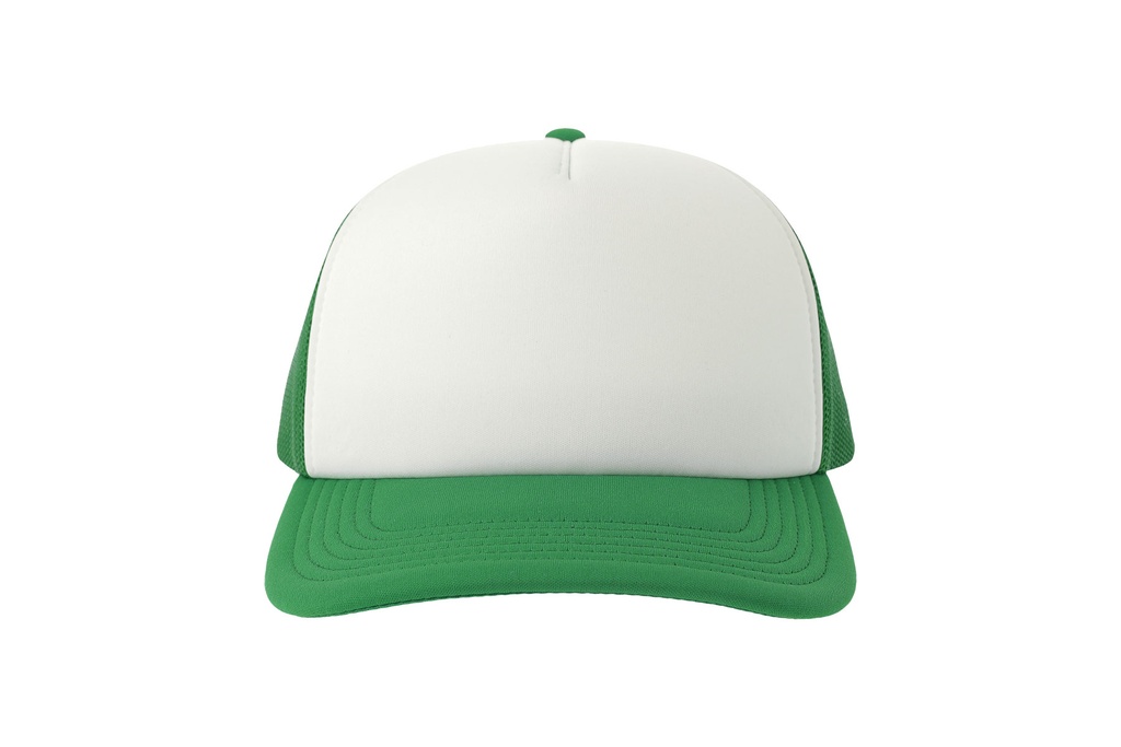 Czapka z daszkiem z recyklingu - White & Green