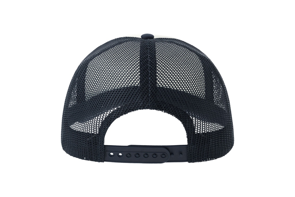 Czapka z daszkiem z recyklingu - White & Navy