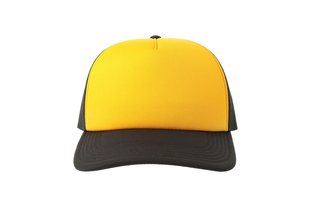 Czapka z daszkiem z recyklingu - Yellow & Black