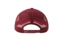 Czapka z daszkiem z recyklingu z zamszowym daszkiem - Burgundy