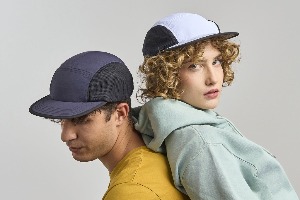 Czapka z płaskim daszkiem z recyklingu - Fuchsia Fluo