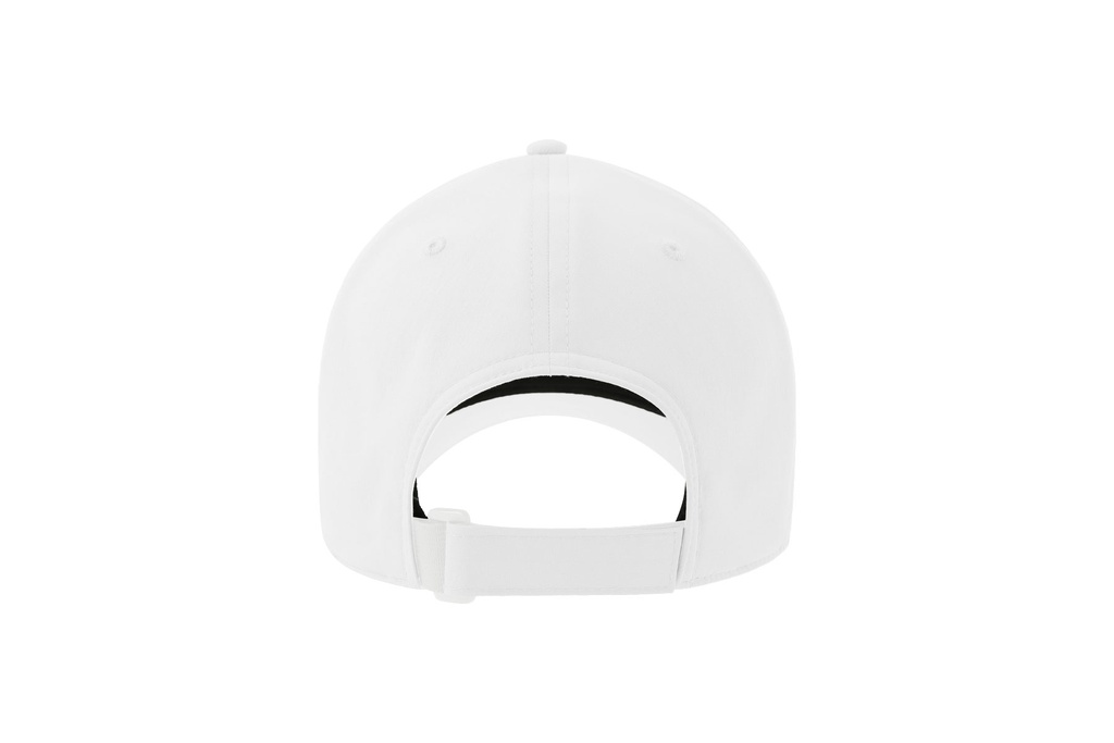 Czapka z recyklingu z daszkiem średnim - White