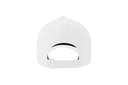 Czapka z recyklingu z daszkiem średnim - White
