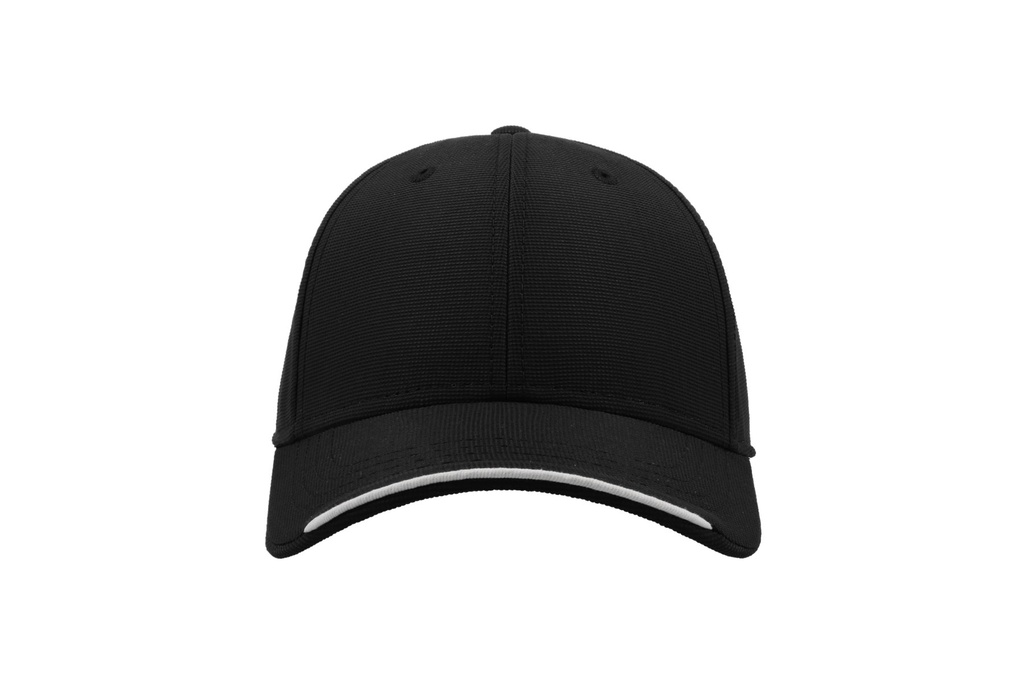 Czapka z recyklingu z zakrzywionym daszkiem - Black