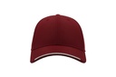 Czapka z recyklingu z zakrzywionym daszkiem - Burgundy