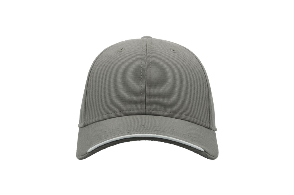 Czapka z recyklingu z zakrzywionym daszkiem - Grey