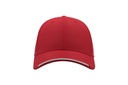 Czapka z recyklingu z zakrzywionym daszkiem - Red