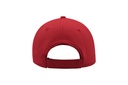 Czapka z recyklingu z zakrzywionym daszkiem - Red