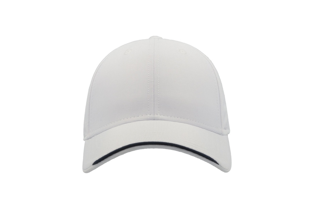 Czapka z recyklingu z zakrzywionym daszkiem - White