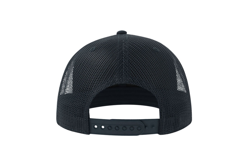 Czapka z siatką i płaskim daszkiem - Navy