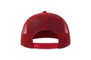 Czapka z siatką i płaskim daszkiem - Red