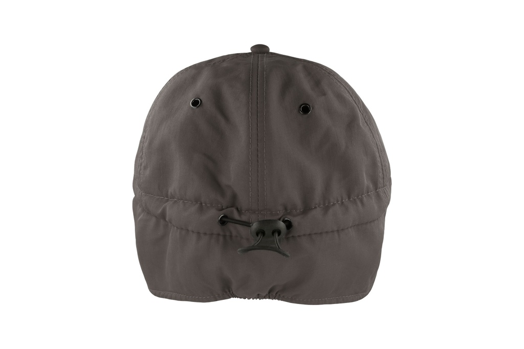 Czapka zimowa z nausznikami z recyklingu - Dark Grey