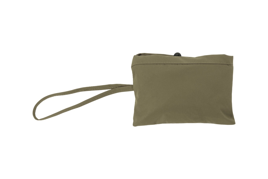 Dwustronna czapka zimowa z recyklingu - Olive & Light Olive