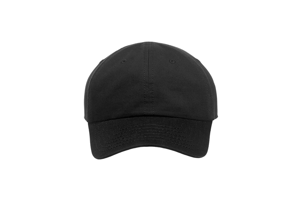 Dziecięca czapka bawełniana z daszkiem - Black