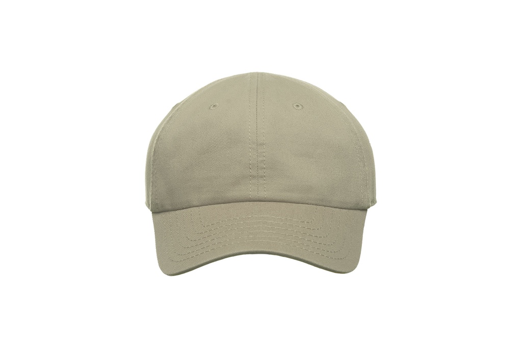 Dziecięca czapka bawełniana z daszkiem - Khaki