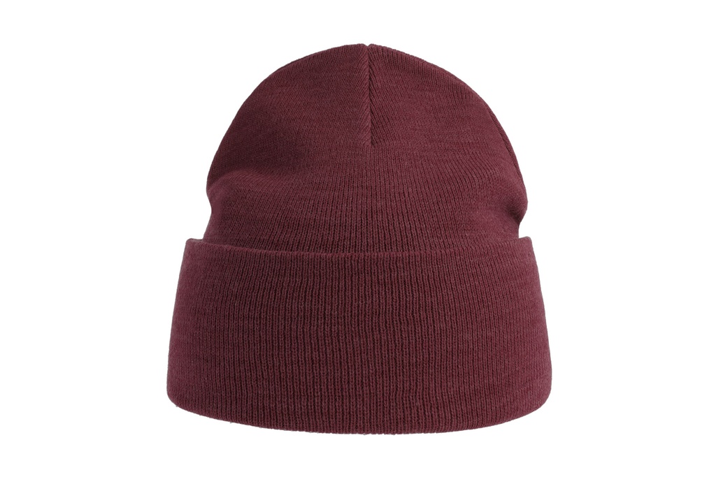 Dwuwarstwowa czapka z recyklingu - Burgundy Melange