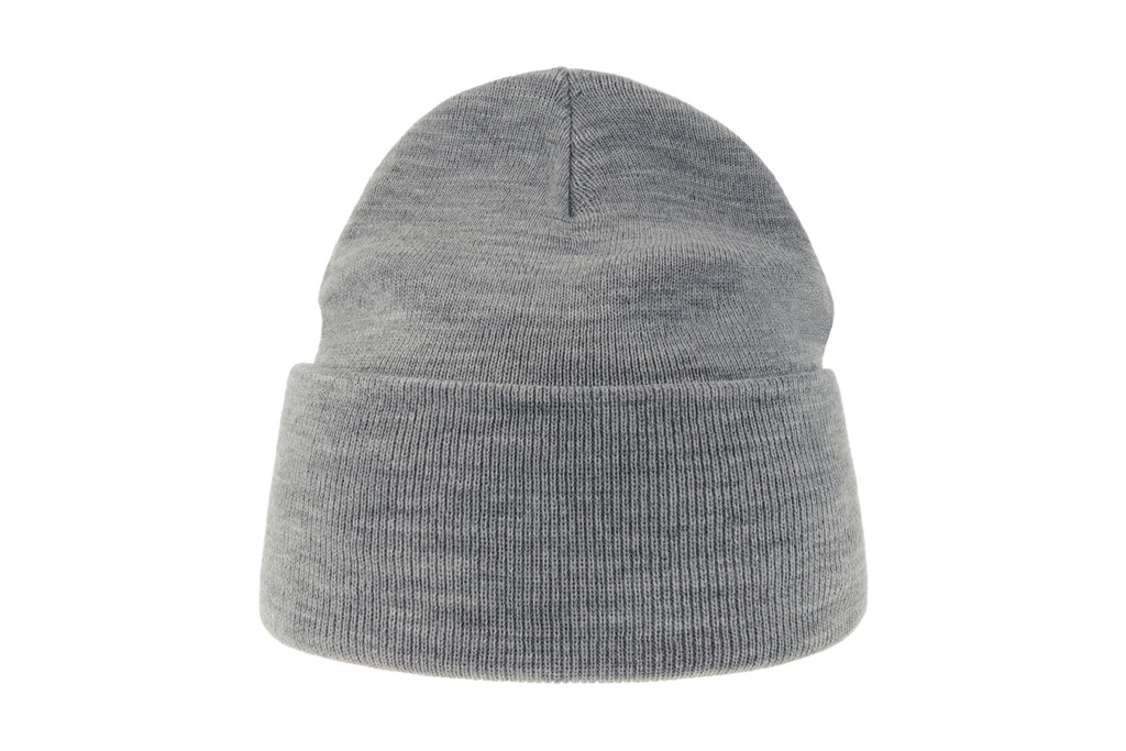 Dwuwarstwowa czapka z recyklingu - Light Grey Melange
