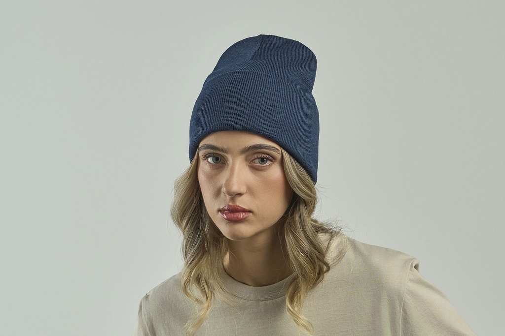 Dwuwarstwowa czapka z recyklingu - Light Grey Melange