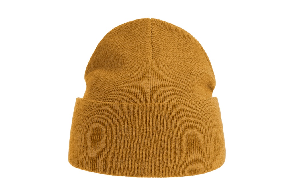 Dwuwarstwowa czapka z recyklingu - Mustard