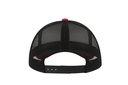 Czapka Trucker z Recyklingu - White & Burgundy & Black