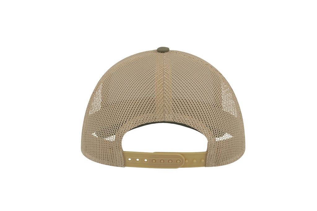Czapka Trucker z Recyklingu - Olive & Khaki